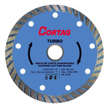 Disco Corte Diamantado Cortag Turbo 200mm