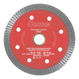 Disco Corte Diamantado Fino Porcelanato Best Quality Cortag Cor Vermelho