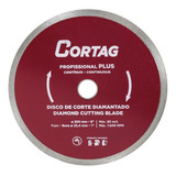 Disco Corte Diamantado Prof Plus 200mm 45 Contínuo Cortag