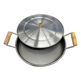Disco De Arado 40 Cm Com Borda Tampa Em Aluminio