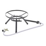 Disco De Arado Tacho 35 Cm Borda Alta E Fogareiro De Bancada