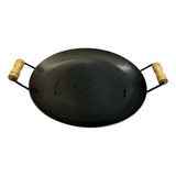 Disco De Arado Tacho 60 Cm Aço Carbono Porções Alça Madeira