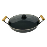 Disco De Arado41cm Borda Alta Com Tampa chapa porção carnes