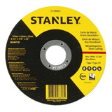 Disco De Corte Aço Inox Fino 4 1 2 Stanley 8061 Ferro Cor Amarelo