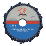 Disco De Corte Desbaste Madeira Corrente Motoserra 115mm F22