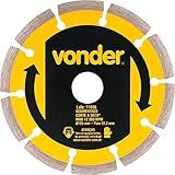 Disco De Corte Diamantado- 125 Mm- Segmentado- V3- Vonder VDO2763