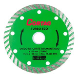 Disco De Corte Diamantado Cortag Turbo Eco 110mm