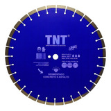 Disco De Corte Diamantado Para Asfalto E Concreto 450mm Tnt