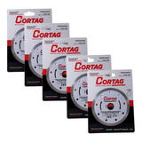 Disco De Corte Diamantado Turbo Fino Porcelanato Cortag 5 Un