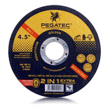 Disco De Corte Fino Inox 4 1 2 X1 0mm Esmerilhadeira 100 Pçs