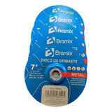 Disco De Desbaste Metal 7 Pol Standard Kit 5 Peças Bramix