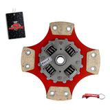 Disco De Embreagem De Ceramica Vw Ap 4 Pastilhas Com Mola