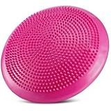 Disco De Equilíbrio Inflável Almofada 33cm Cor Rosa