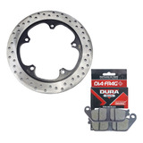 Disco De Freio Diant Cb 300f Twister Abs Pastilhas Diafrag
