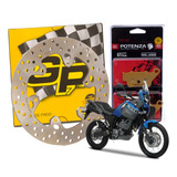 Disco De Freio Traseiro Xt 660z Tenere 2015 Pastilha Potenza