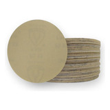 Disco De Lixa 7 Pol 180mm C Velcro Sem Furo Kit 40 Pçs