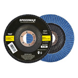 Disco De Lixa Flap 4 1 2 Grão 80 P Lixadeira Kit C 10 Pçs