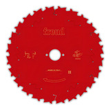 Disco De Serra Circular 250mm Madeira Fr23w001t Freud Cor Vermelho
