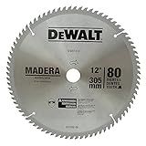 Disco De Serra Circular De 12 Pol Para Madeira 80 Dentes DEWALT DW03150