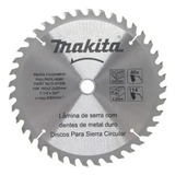 Disco De Serra Para Madeira 7 1 4 185mm 40 Dentes Makita Cor Prateado