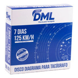 Disco De Tacografo Semanal 125x7d Dml