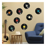 Disco De Vinil Para Decoração Lote Com 50 Unidades vintage