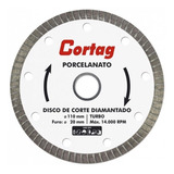 Disco Diamant cortag 4 Turbo 110mm F 20mm 60863 Porcelanato