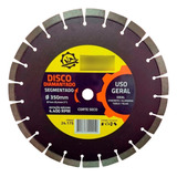 Disco Diamantado Concreto asfalto 350mm Pastilha 12mm Ldi