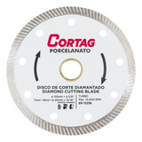 Disco Diamantado Cortag Porcelanato Cor Branco