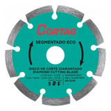 Disco Diamantado Segmentado Eco 4 Pol 20mm 61699 Cortag