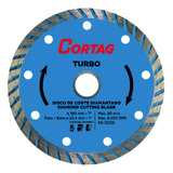 Disco Diamantado Turbo 180mm X 25