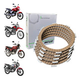 Disco Embreagem Titan 150 Cg125 Titan150 Fan150 Bros150 Scud