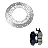 Disco Freio Dianteiro Honda Cb300 Sem Abs Pastilha Freio