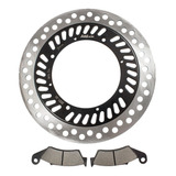 Disco Freio Dianteiro Honda Xr200 Xr250 Tornado Com Pastilha