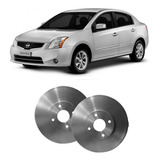Disco Freio Dianteiro Nissan Sentra 2 0 2008 2 Peças