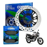 Disco Freio Dianteiro Pastilha Cg 160 Titan Fan 2022 2023
