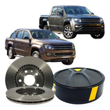 Disco Freio Novo Dianteiro Ventilado Vw Amarok 2011 À 2022