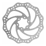 Disco Freio Rotor Para Bike 180mm Inox 6 Parafusos Absolute