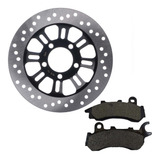 Disco Freio Titan Fan Cargo 150 160 Mix Com Pastilha Cg160