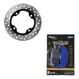 Disco Freio Traseiro Com Pastilha Bros 160 Xre 190 Kit