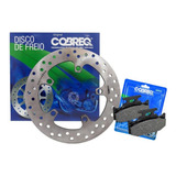 Disco Freio Traseiro Pastilha Fazer 250 2011 2012 Original