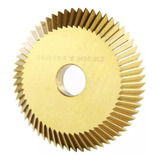 Disco Fresa Para Máquina Copiadora De Chaves Titânio 60x6mm