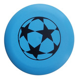 Disco Frisbee Diversão Praia Campo Azul Jogar 24 Cm