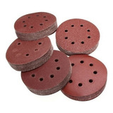 Disco Lixa Com 8 Furos Mtx 5 Polegadas Kit C 30