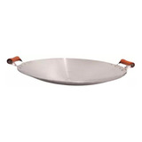 Disco Paellera Wok Tipo Arado Em Aluminio 40cm Fogão A Lenha