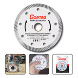 Disco Para Cortar Porcelanato Extra Fino 110mm Cortag
