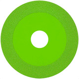 Disco Para Cortar Vidro Piso Ceramica Porcelanato 100x22mm Cor Verde