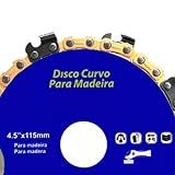 Disco Para Madeira Com Corrente Motosserra Esmerilhadeira