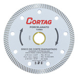 Disco Porcelanato Diamantado Fino 110mm X 20mm 4 3 8 Cortag