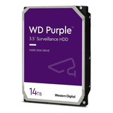 Disco Rígido Interno Western Digital Wd Purple Wd140purz 14tb Roxo